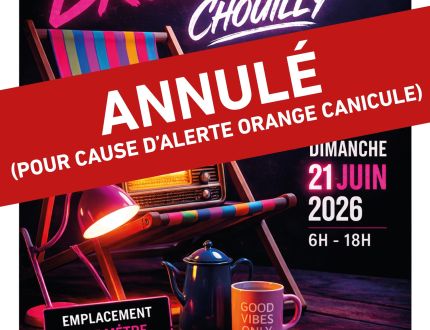 brocante annulé