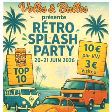 RÉTRO SPLASH PARTY