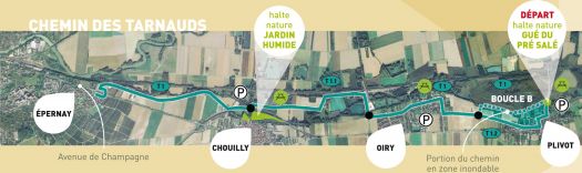 Plan Chemin des Tarnauds
